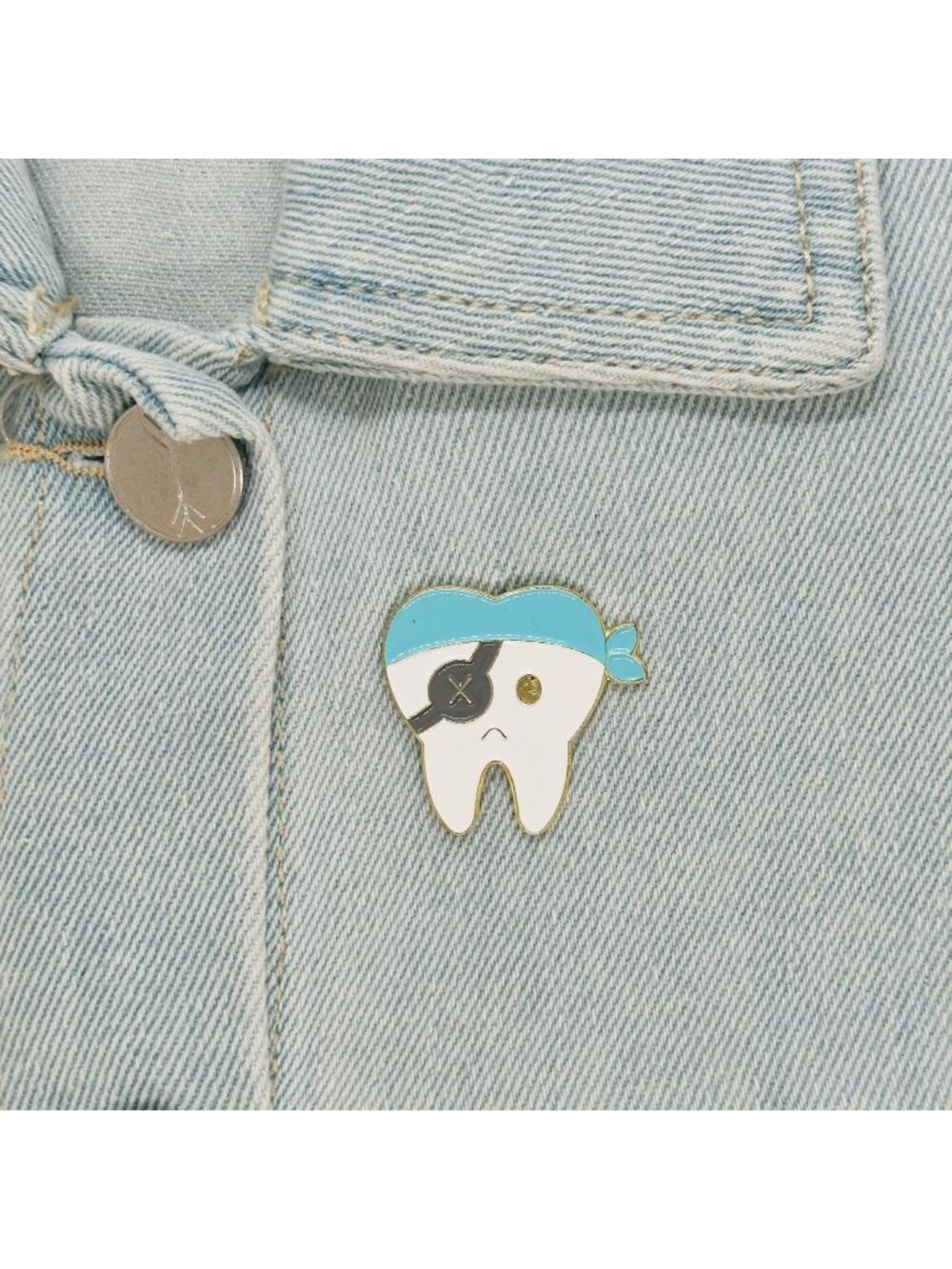 Oral Health Enamel Pins Lapel Badges Tooth Brooches Jewelry Tooth Fairy Dentist